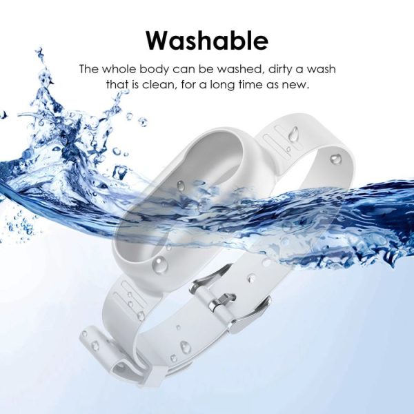 Insta360 GO 3 / GO 3S PULUZ Camera Silicone Case Wristband Bicycle Strap Extension Mount (White) - Image 7