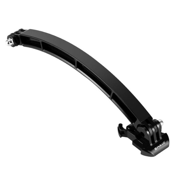 PULUZ Outdoor Motorcycle Cycling Helmet Extension Arm Set for PULUZ Action Sports Cameras Jaws Flex Clamp Mount for GoPro, Insta360, DJI and Other Action Cameras - Image 2