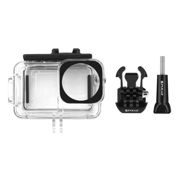 DJI Osmo Action 5 Pro / 3 / 4 PULUZ 40m Underwater Waterproof Housing Diving Case with Cold Shoe & Buckle Basic Mount & Screw - Image 9