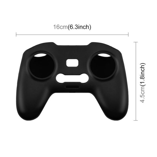 DJI FPV Combo Remote Control PULUZ Silicone Protective Case (Black) - Image 2
