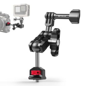 PULUZ Magic Arm Multi-way Ball Aluminum Alloy Mount (Black)