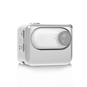 Insta360 GO 3 / GO 3S PULUZ Camera Charging Case Silicone Case (White)