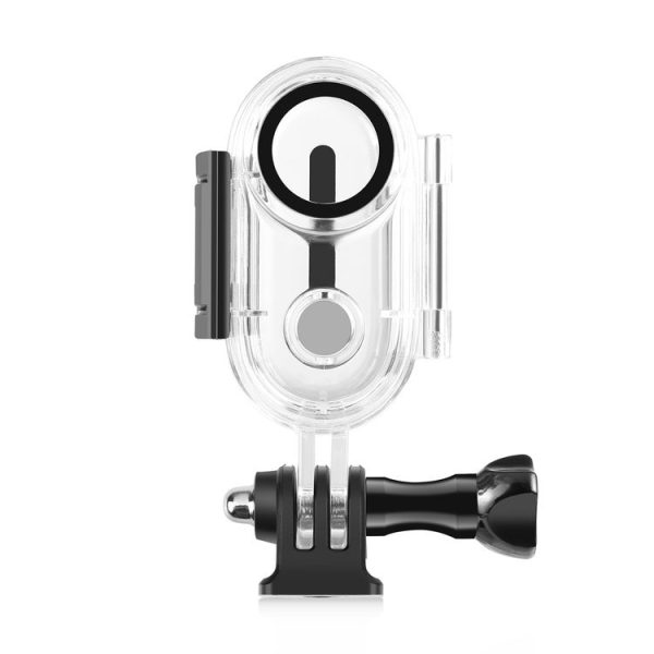 Insta360 GO 3 / GO 3S PULUZ 40m Underwater Waterproof Housing Case with Base Adapter & Screw (Transparent) - Image 2