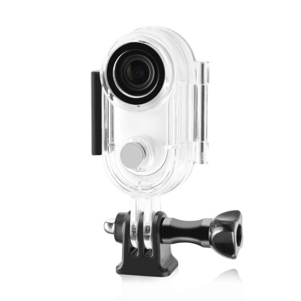 Insta360 GO 3 / GO 3S PULUZ 40m Underwater Waterproof Housing Case with Base Adapter & Screw (Transparent) - Image 3
