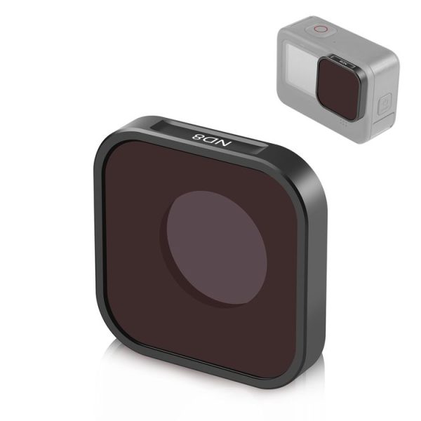 PULUZ Action Camera ND8 Lens Filter For GoPro HERO13 Black / 12 Black / 11 Black / 11 Black Mini / 10 Black / 9 Black