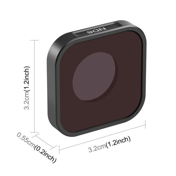 PULUZ Action Camera ND8 Lens Filter For GoPro HERO13 Black / 12 Black / 11 Black / 11 Black Mini / 10 Black / 9 Black - Image 2