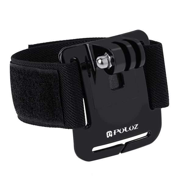 PULUZ Adjustable Wrist Strap Mount for GoPro, Insta360, DJI and Other Action Cameras, Strap Length: 28.5cm - Image 2