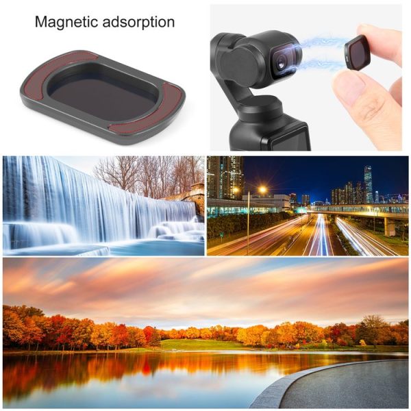 DJI Osmo Pocket 3 PULUZ Magnetic ND32 Camera Lens Filter - Image 9