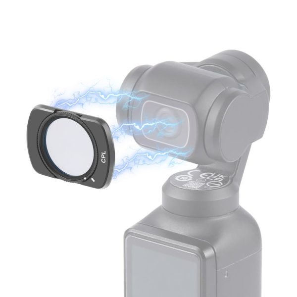 DJI Osmo Pocket 3 PULUZ Magnetic Camera Lens CPL Filter