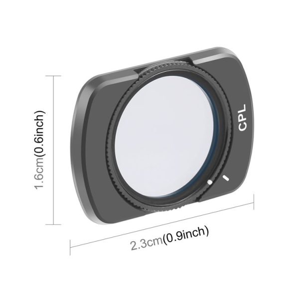 DJI Osmo Pocket 3 PULUZ Magnetic Camera Lens CPL Filter - Image 3