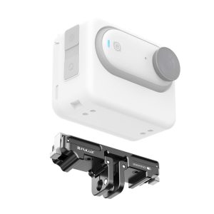 Insta360 GO3 / GO 3S PULUZ Magnetic Aluminum Alloy Quick Release Base Mount (Black)