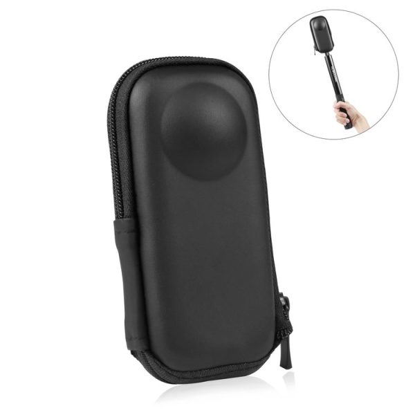 Insta360 X4 PULUZ Camera Portable Case Box Storage Bag (Black)
