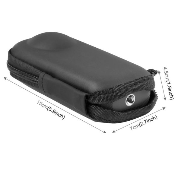 Insta360 X4 PULUZ Camera Portable Case Box Storage Bag (Black) - Image 2