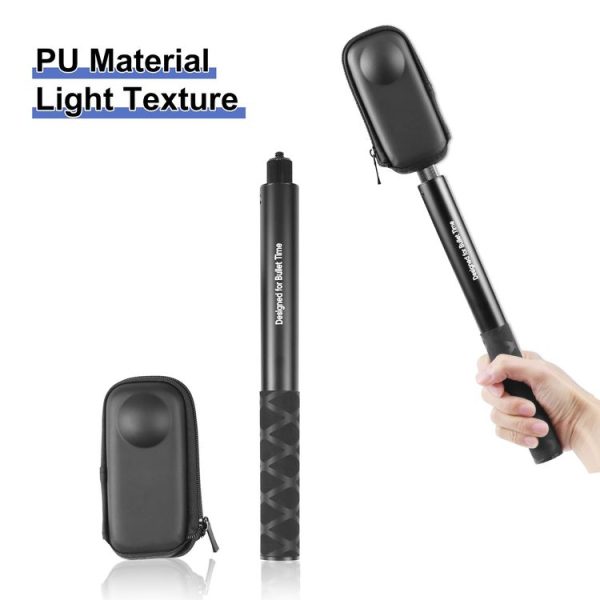 Insta360 X4 PULUZ Camera Portable Case Box Storage Bag (Black) - Image 7