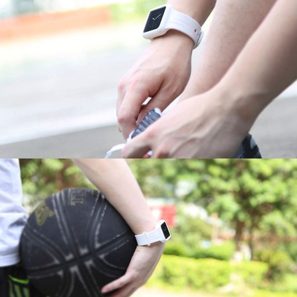 Baseus for Apple Watch Sport 42mm Fresh Color Plus Series Soft TPU Watchband Protective Case (White) - Image 11