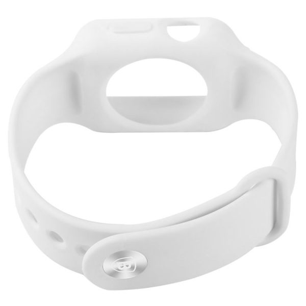 Baseus for Apple Watch Sport 42mm Fresh Color Plus Series Soft TPU Watchband Protective Case (White) - Image 6