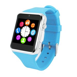 ZGPAX S79 Smart Watch 1.54 inch Capacitive Touch Screen Watch Phone, Support Pedometer / Sleep Monitor / Sedentary Remind / Remote Capture / Anti-lost Function / GSM (Silver + Blue)