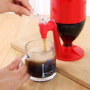 Refrigerator Fizz Saver Dispenser (Red)