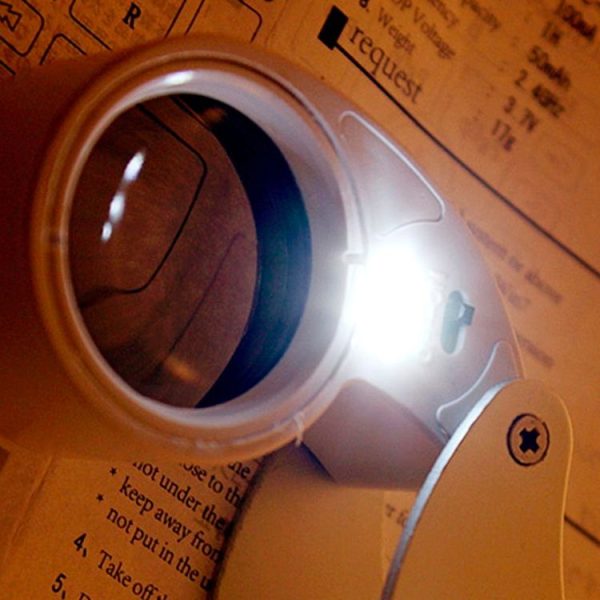 40X-25MM LED Illuminated Loupe / Jewelry Magnifier - Image 8