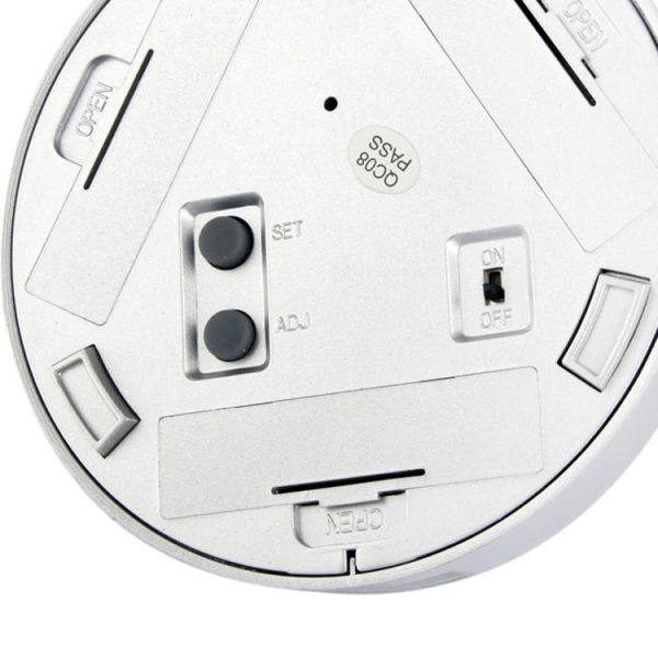 Color Night Light With Projecting Clock (White) - Image 4
