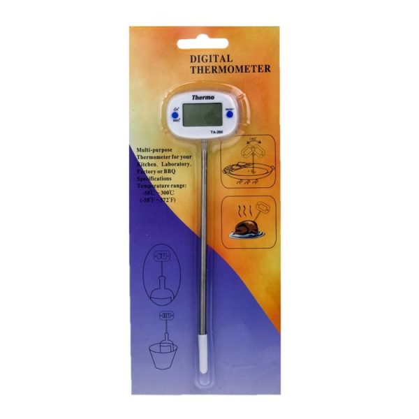TA-288 Digital Thermometer, Temperature Range: -50C - 300C (White) - Image 5
