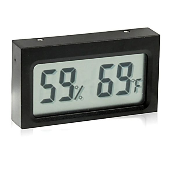 Mini LCD Indoor Digital Thermometer Humidity (Fahrenheit Display) - Image 2