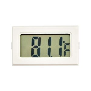 Mini LCD Indoor Digital Thermometer (Fahrenheit Display), White (White)