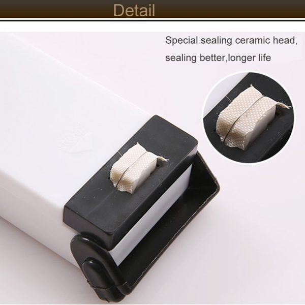 Multi-function Mini Portable Handy Plastic Bag Sealer Sealing Machine (White) - Image 5