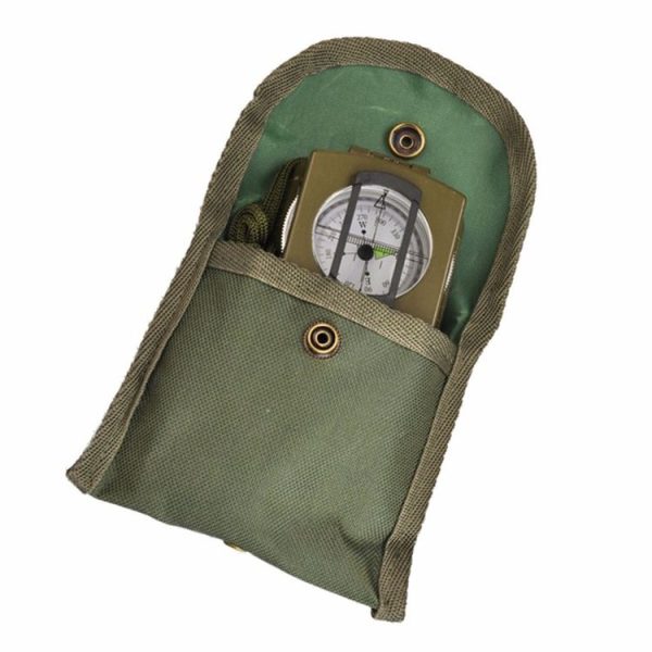 GoldGood DC60-2A Outdoor Multi-function Military Travel Geology Pocket Prismatic American Compass with Luminous Display (Army Green) - Image 13