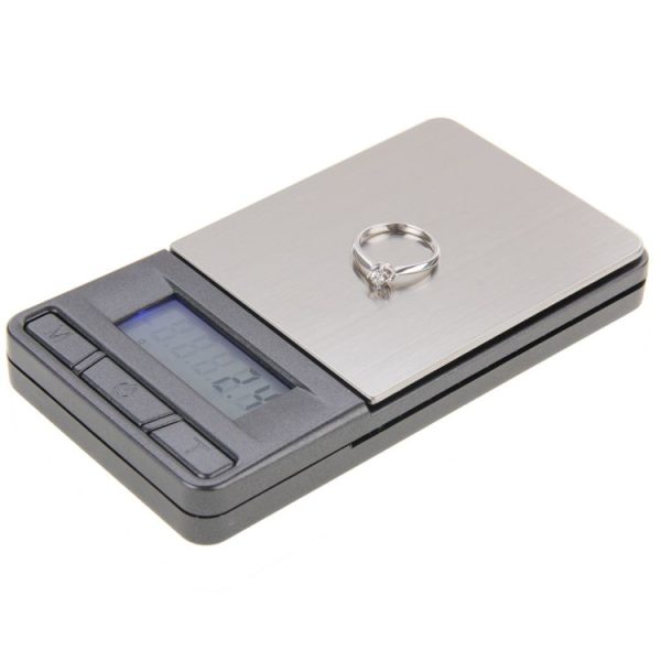 2 in 1 Electronic Pocket 1000g x 0.1g Jewelry Digital Scale Balance + Calculator with Digits LCD Display - Image 10