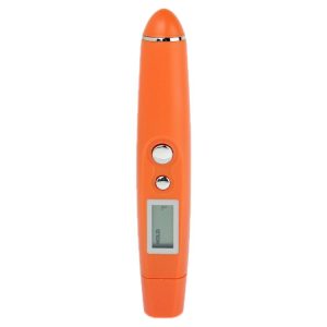 LCD Portable Non-Contact Infrared Thermometer (Orange)