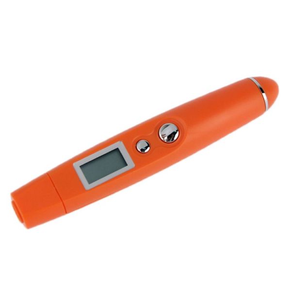 LCD Portable Non-Contact Infrared Thermometer (Orange) - Image 3