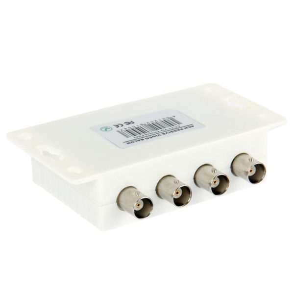 4 CH Passive UTP Video Balun / CCTV Via Twisted Pairs - Image 4
