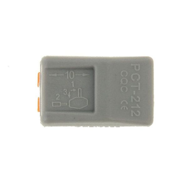 10 PCS Universal Compact 2 Pin Push Clamp Solderless Wire Connector - Image 3