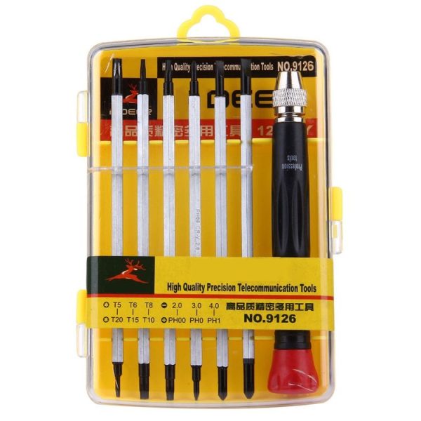 12 in 1 Precision Screwdriver Electronic Tool Set - Image 8