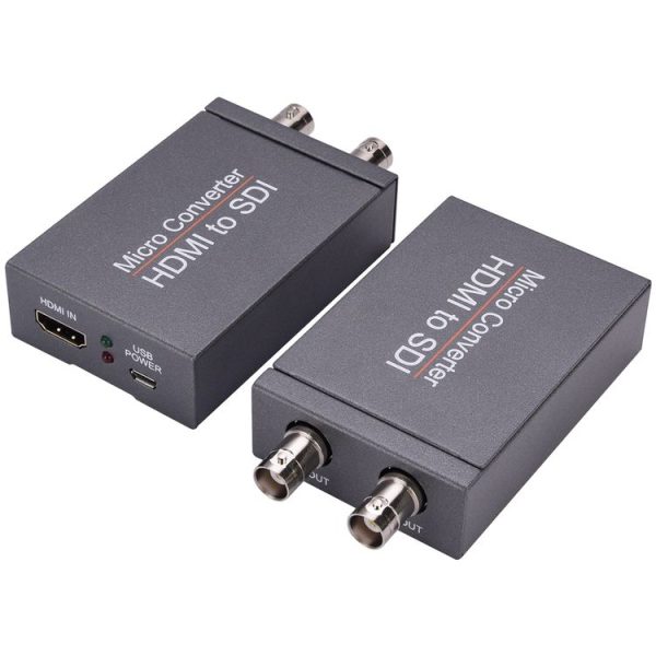 NK-M009 1080P Full HD HDMI to 2 x SDI Output Converter (Black) - Image 2