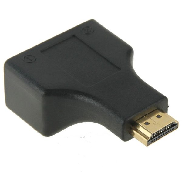 30m HDMI to Dual Port RJ45 Network Cable Extender Over by Cat 5e / 6 3D HDTV Up - Image 2