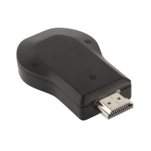 M2 Android 1080P Ezcast HDMI Dongle / HDMI AirPlay DLNA WIFI Displayer Receiver for Android OS / iOS / MAC OS / Windows Devices, Support Sharing Online to TV WIFI Display (Black)