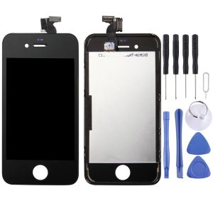 Digitizer Assembly (LCD + Frame + Touch Pad) for iPhone 4 (Black)