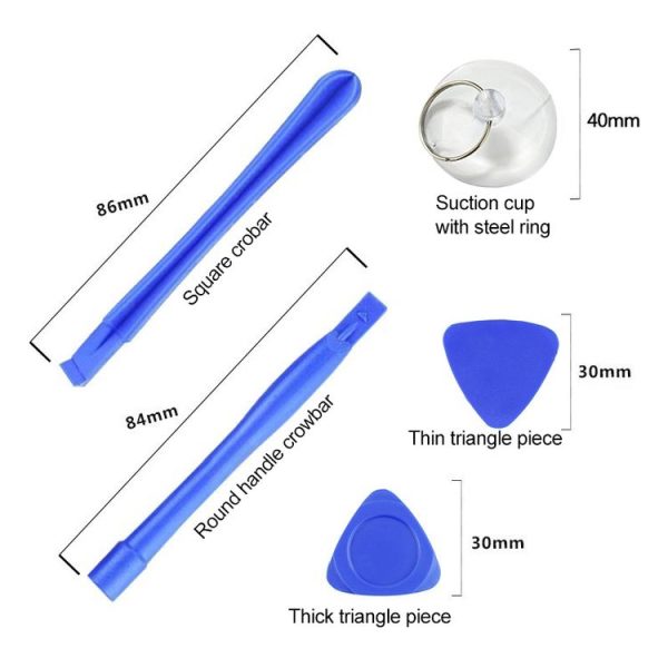 20 in 1 Profession Multi-purpose Repair Tool Set for iPhone 6 & 6 Plus / Galaxy / Mobile Phone - Image 2