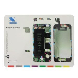 Magnetic Screws Mat for iPhone 6, Size: 24.7cm x 18.7cm (White)