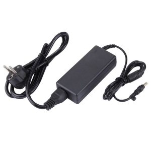 EU Plug AC Adapter 18.5V 3.5A 65W for HP COMPAQ Notebook, Output Tips: 4.8 x 1.7mm (Black)