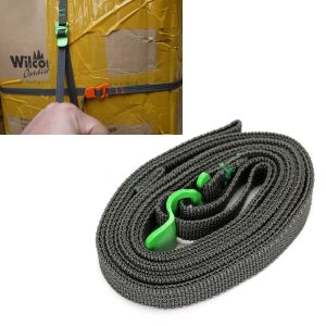 Outdoor Quick Untie Strapping Tape Rope / Backpack Packing Tape (Green)