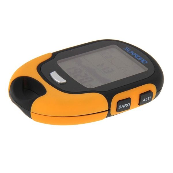 SUNROAD Multifunction LCD Digital Altimeter with Compass & Barometer & Thermometer & Hygrometer & Weather Forecast & LED Torch and Clock - Image 6