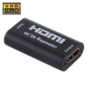 UHD 4Kx2K HDMI Amplifier Repeater (Black)