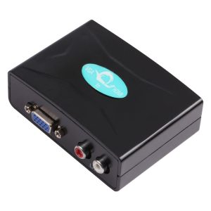 VGA to HDMI Converter with Audio (FY1316) (Black)