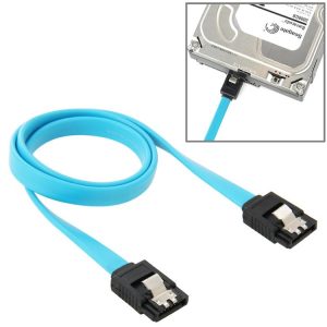 7 Pin SATA 3.0 Female to 7 Pin SATA 3.0 Female HDD Data Cable, Length: 50cm (Blue)