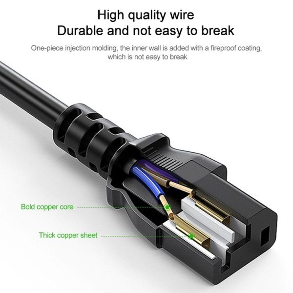 EU Power Cord, Cable Length: 1.2m - Image 5