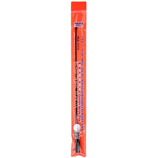 NAGOYA NA-771 144 / 430MHz Dual Band Flexible Spring Whip SMA-F Handheld Radio Antenna for Walkie Talkie, Antenna Length: 38cm - Image 6