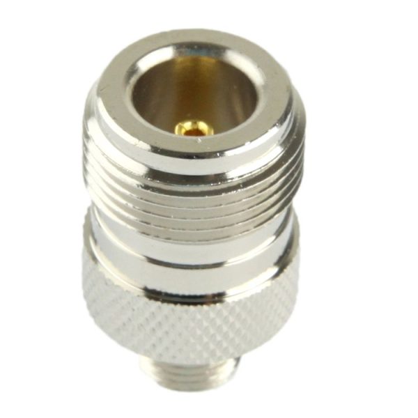 Coaxial RF FME Female to N Female Adaptor (Silver) - Image 3